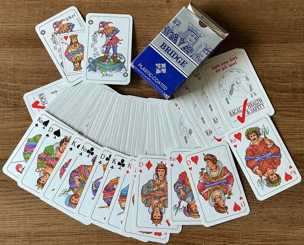 Ancien jeu de cartes BRIDGE, Enlèvement ou Envoi, Comme neuf, Carte(s) à jouer