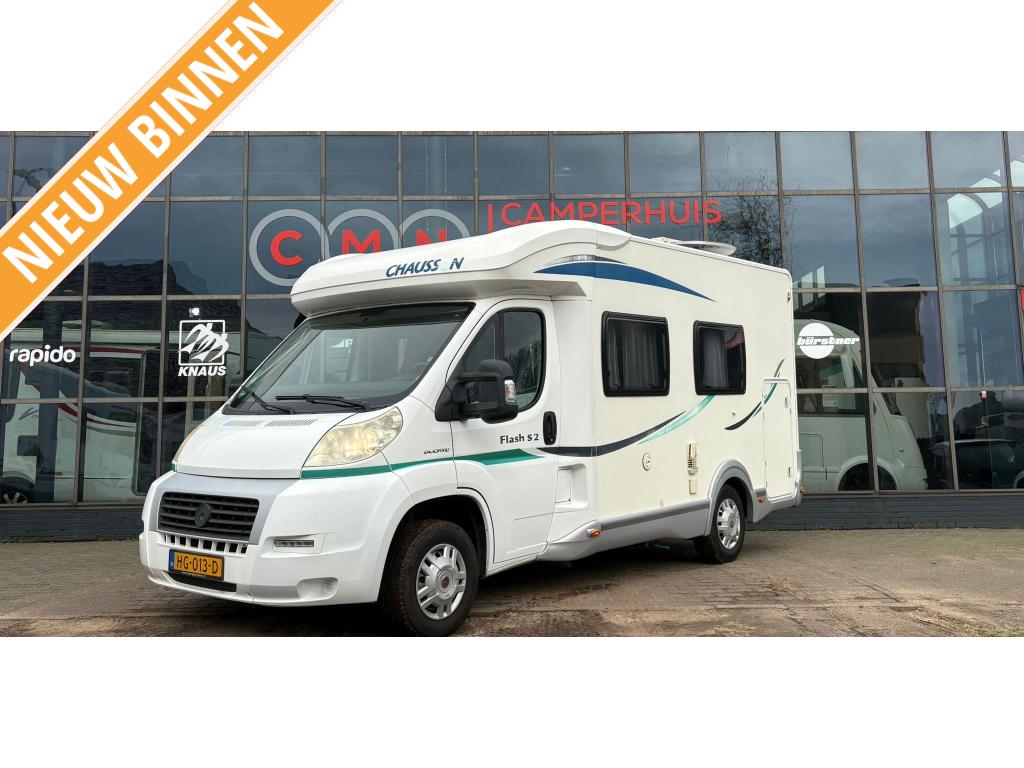 Chausson Flash 2 S, Fiat ducato, Caravanes & Camping, Camping-cars, Auvent, Boîte manuelle, 5 à 6 mètres, Chausson