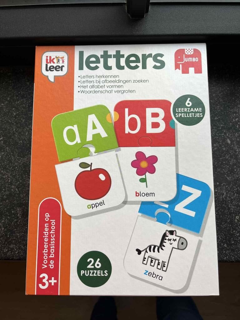 Ik leer letters JUMBO, Ophalen, Nieuw, Taal en Lezen