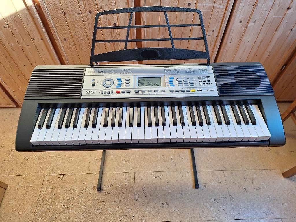 electronic keyboard 61 key MLS-939, Muziek en Instrumenten, Keyboards, Zo goed als nieuw, 61 toetsen, Met standaard, Midi-aansluiting