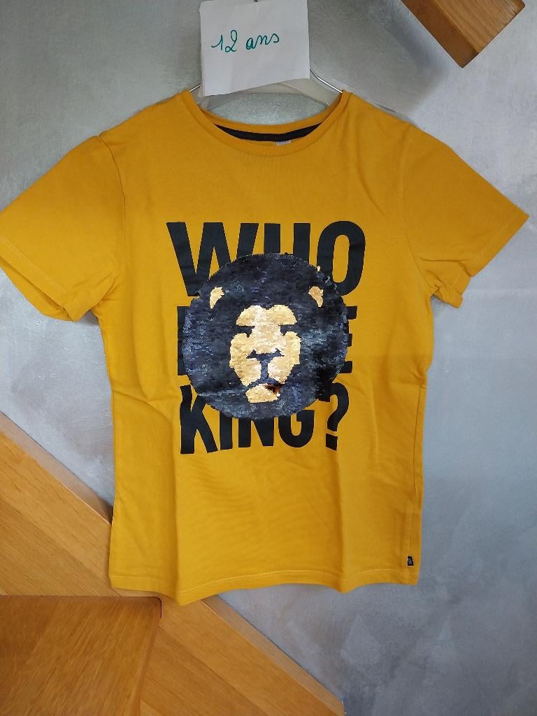 T-shirt Okaidi, 12 ans, Enfants & Bébés, Garçon, Enlèvement ou Envoi, Comme neuf, Okaidi