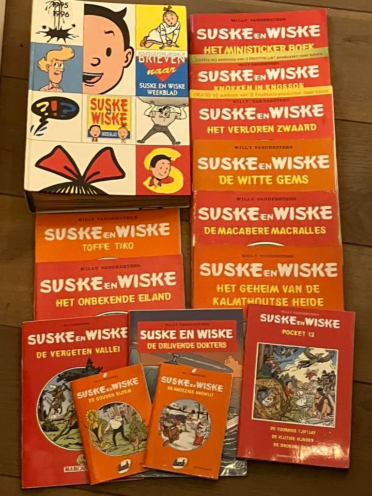 LOT Suske en Wiske - ongenummerd - 14 stuks, Boeken, Meerdere stripboeken, Ophalen of Verzenden, Gelezen