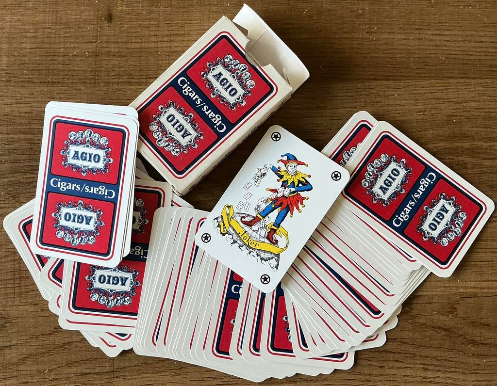 Jeu de cartes CIGARS AGIO, Enlèvement ou Envoi, Comme neuf, Carte(s) à jouer