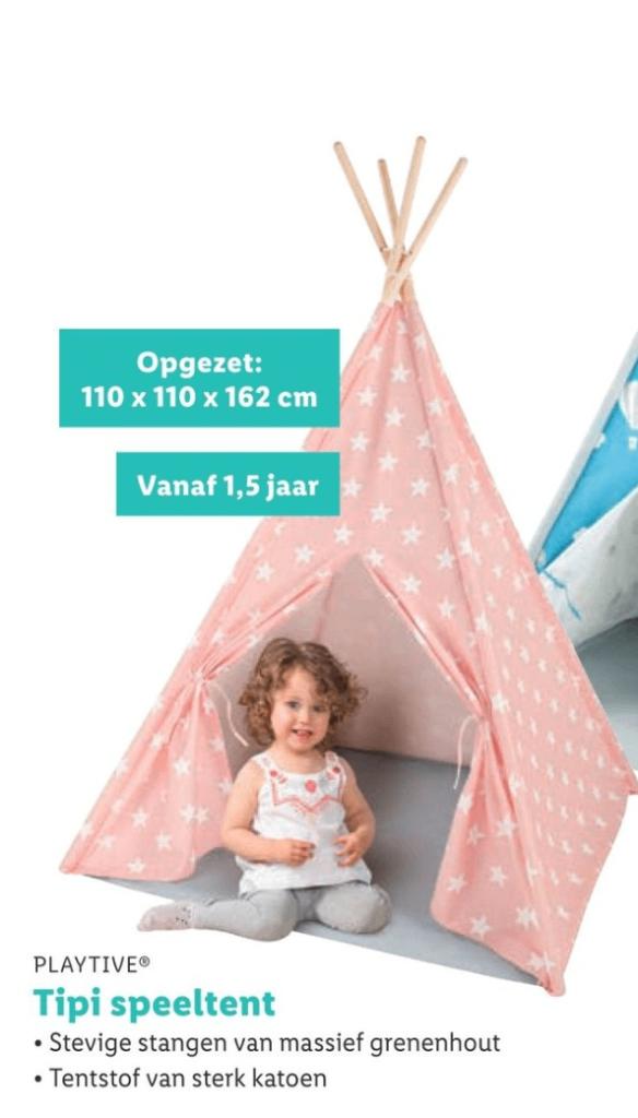 Playtive tipi tent kind, Ophalen, Gebruikt