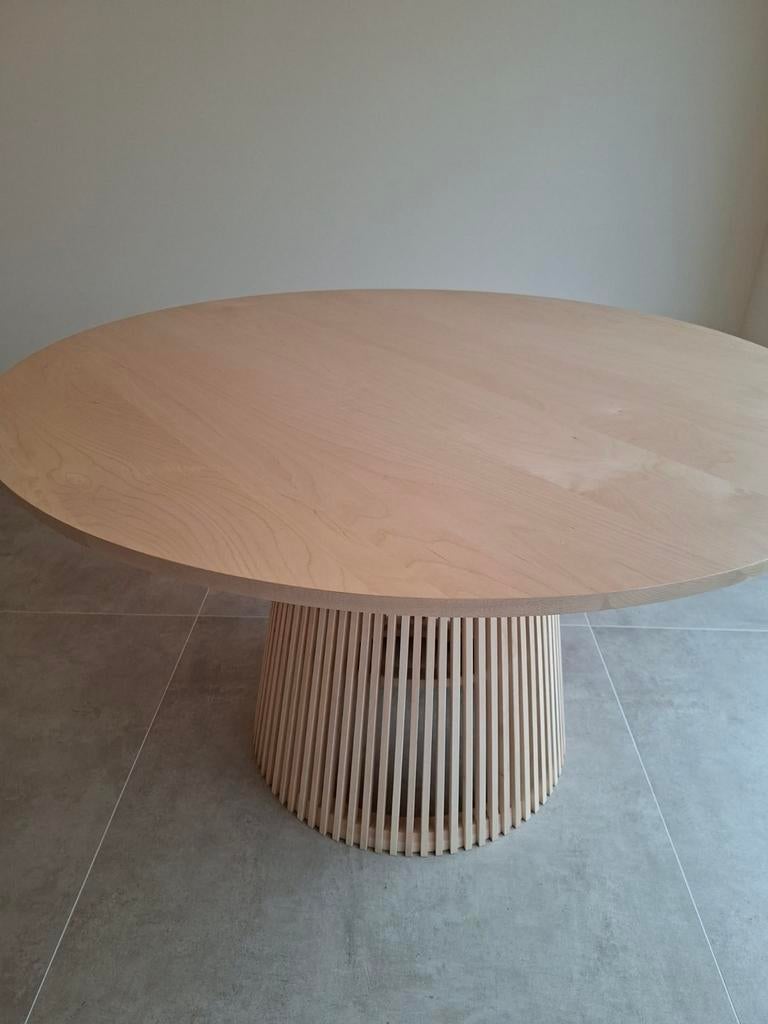 Table à manger ronde Maison du Monde SENDAl D130 – neuve