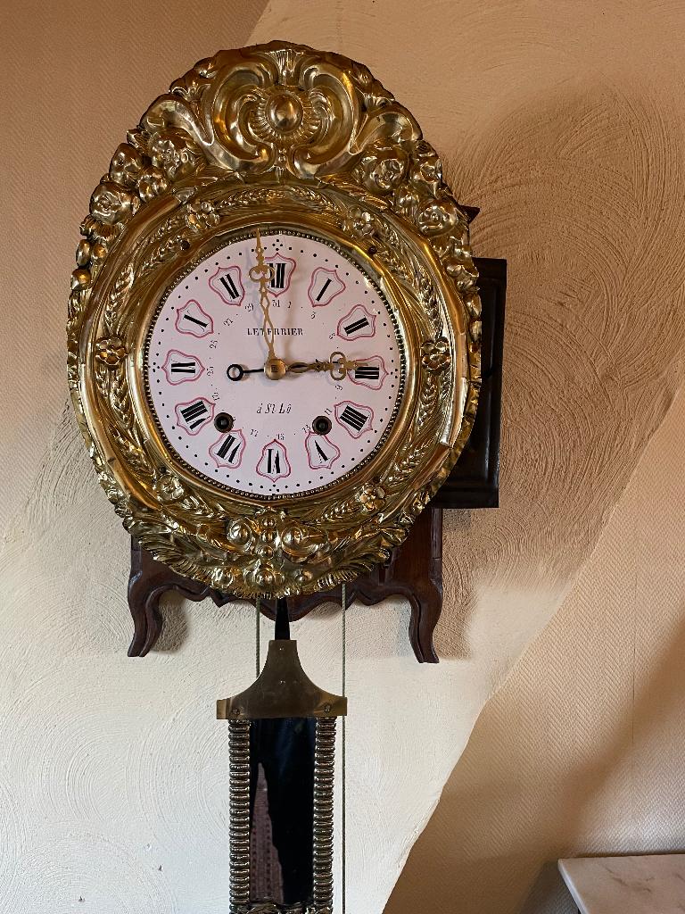 Hangklok antiek, Ophalen