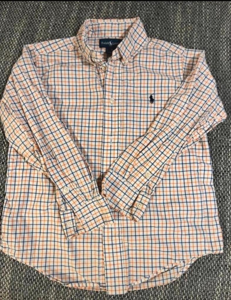 Taille de la chemise Ralph Lauren pour enfants sur la photo, Enfants & Bébés, Vêtements enfant | Taille 110, Envoi, Comme neuf