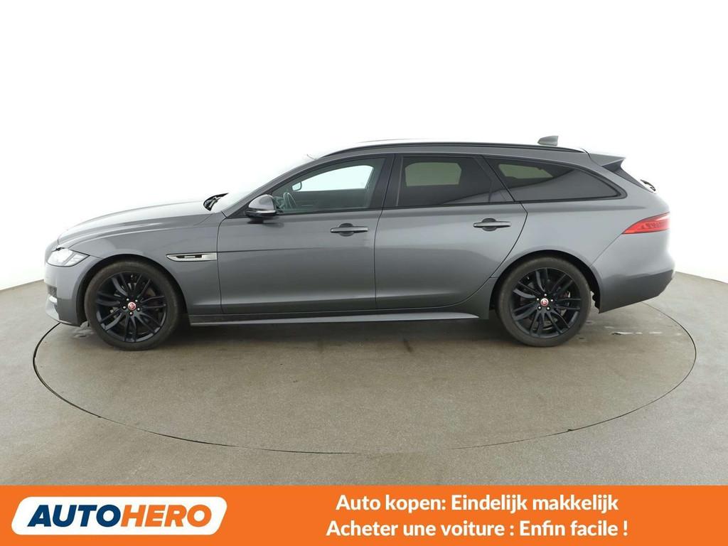 Jaguar XF 25d R-Sport AWD (bj 2018, automaat), Auto's, Jaguar, Automaat, 153 g/km, 1999 cc, Gebruikt