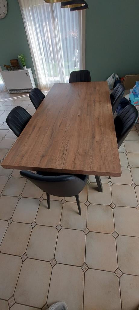 Eettafel met 6 stoelen, Huis en Inrichting, Ophalen