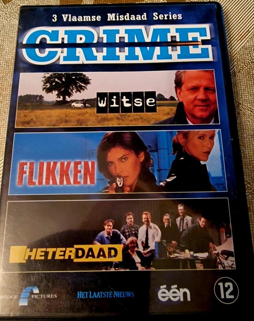 Crime  3 Vlaamse misdaadseries, CD & DVD, DVD | Classiques, À partir de 12 ans, Enlèvement, Comme neuf, Thrillers et Policier