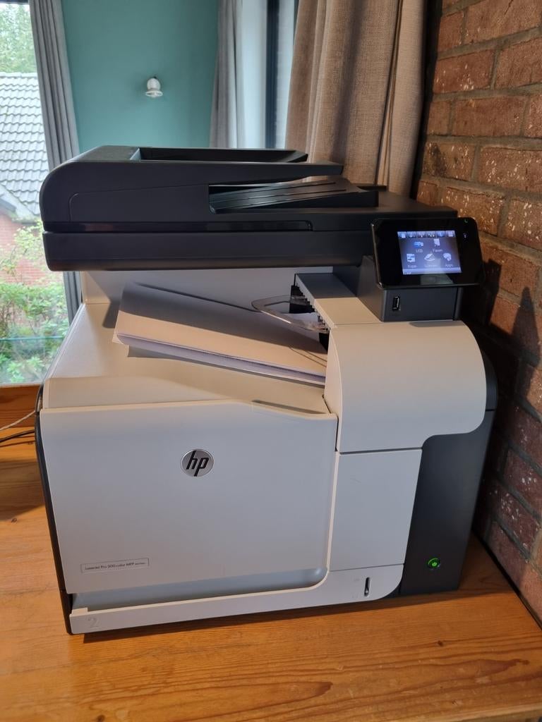 HP zakelijke printer laserjet pro 500 Color met inktpatronen, Ophalen, Scannen, Printer