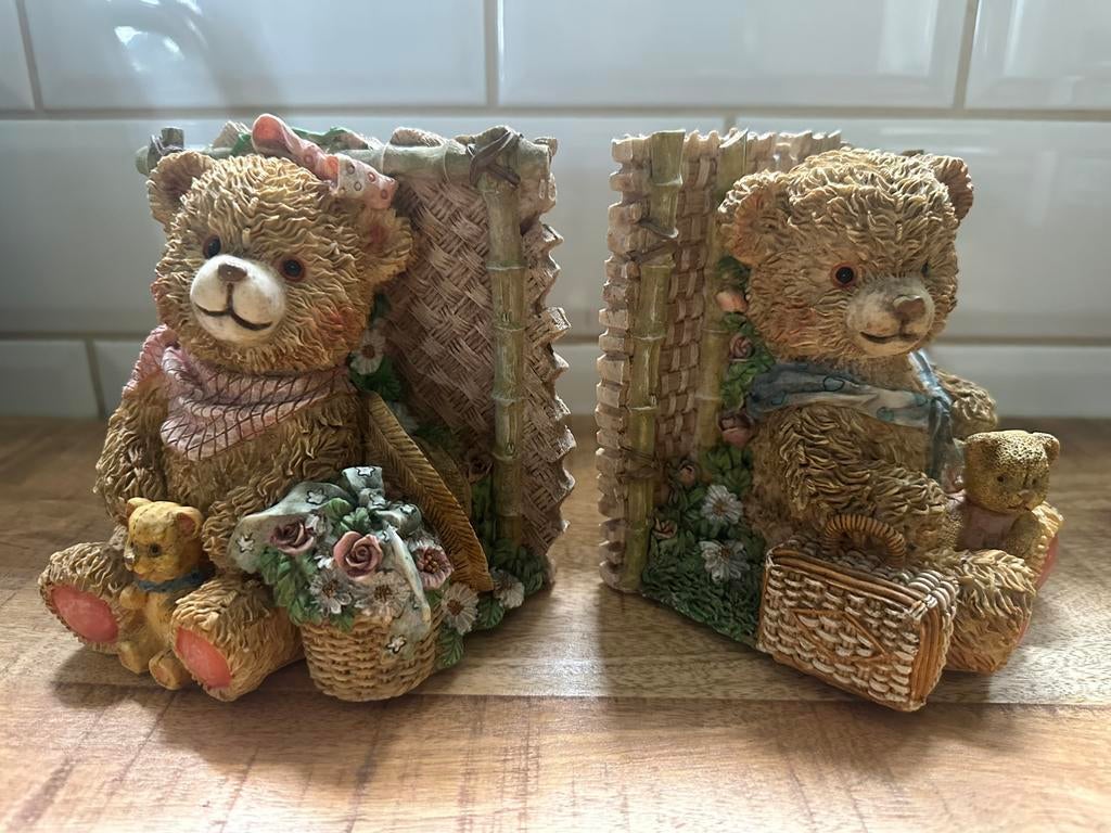 Boekensteun beertjes (set 2), Verzamelen, Ophalen of Verzenden, Zo goed als nieuw