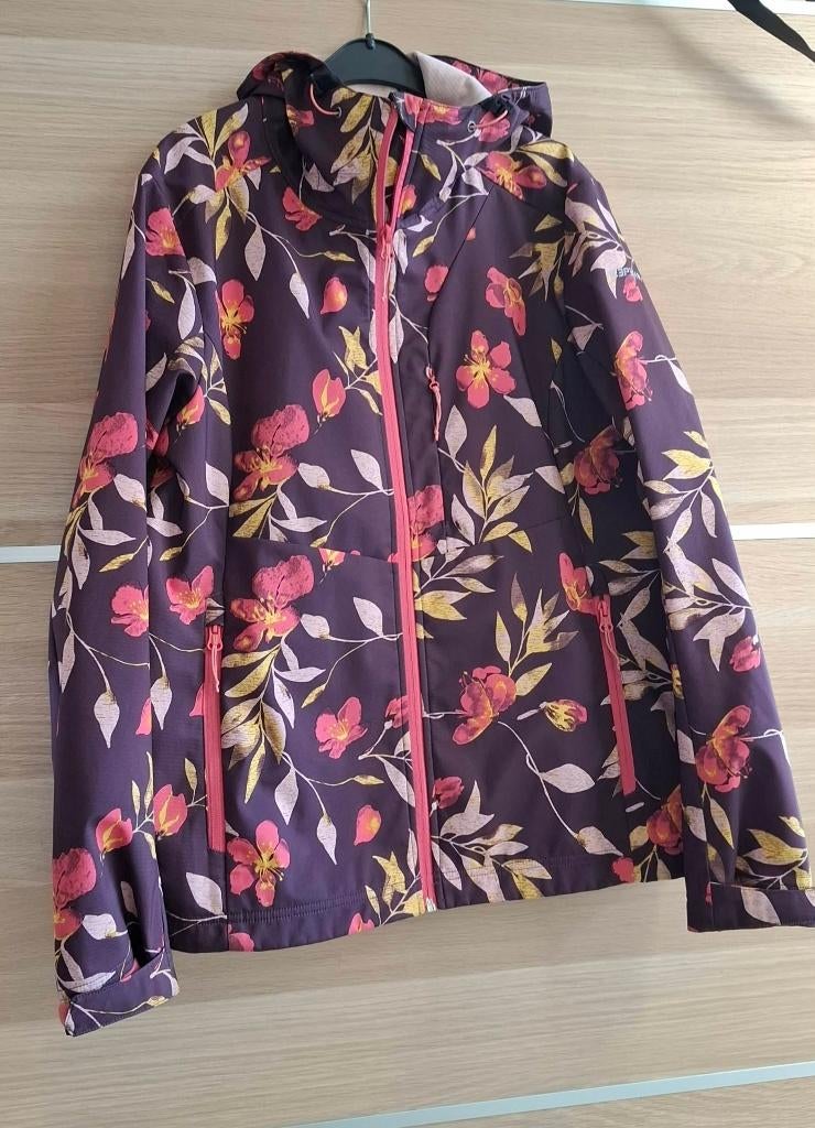 Wind/regen/outdoor dames jas merk icepeak maat 44, Icepeak, Ophalen of Verzenden, Zo goed als nieuw, Maat 42/44 (L)