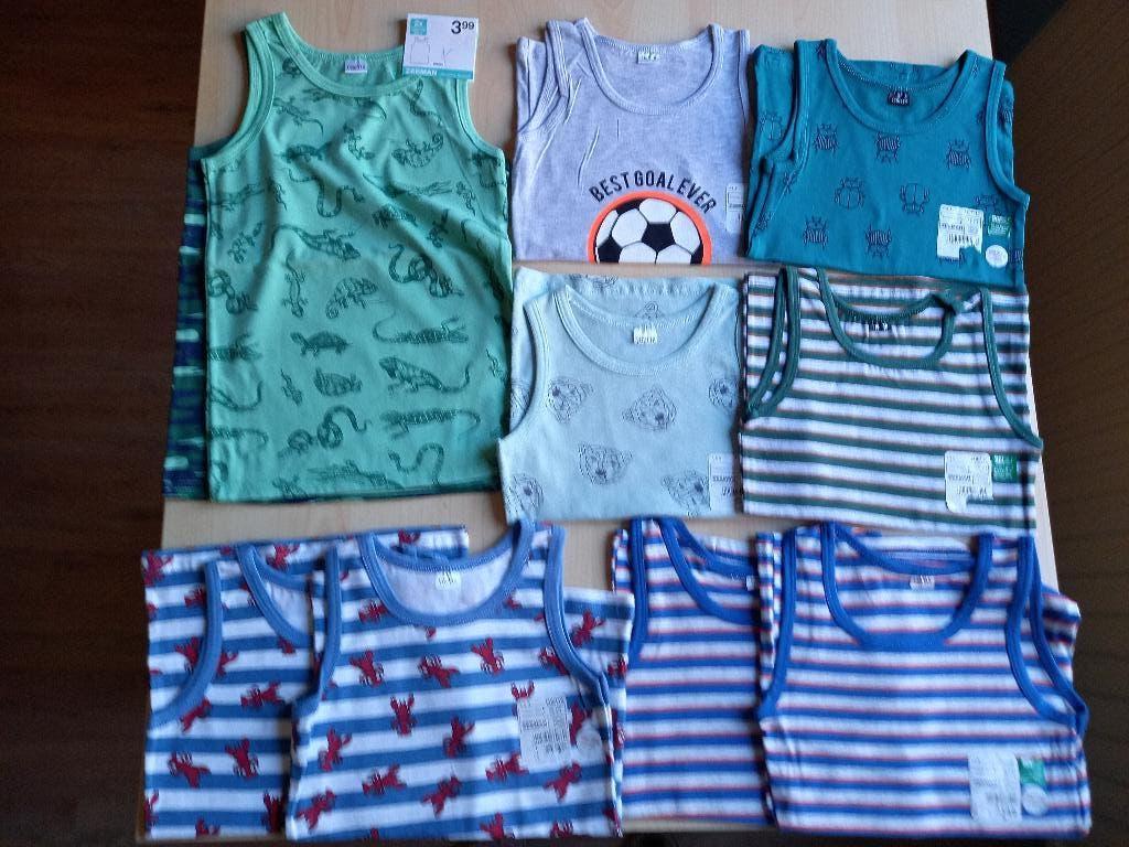 Nouveaux maillots de corps taille 110/116 pour garçons, Enlèvement ou Envoi, Neuf, Garçon, Vêtements de nuit ou Sous-vêtements