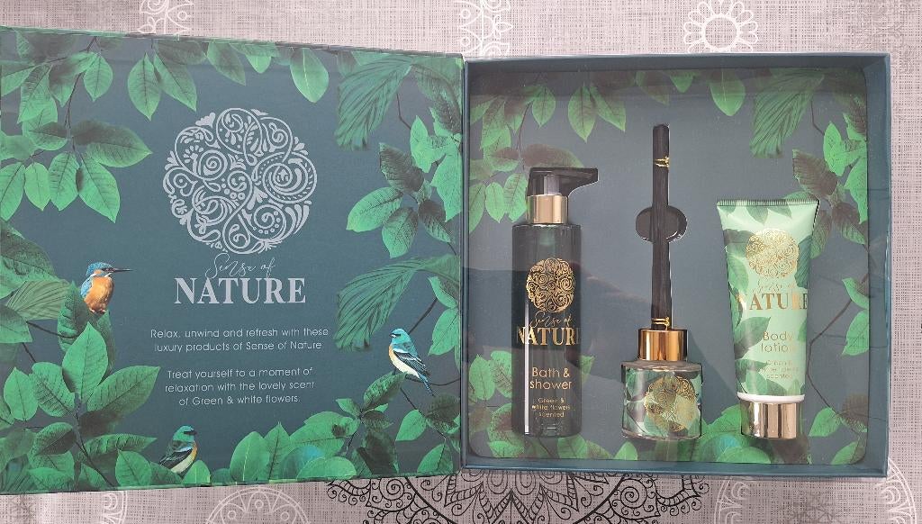 sense of nature luxury set - 3 produits wellness - neuf, Ophalen of Verzenden, Nieuw, Lichaamsverzorging