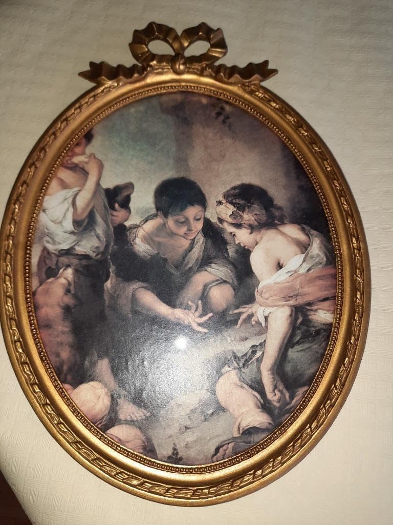 Schilderij in mooie kader, Ophalen