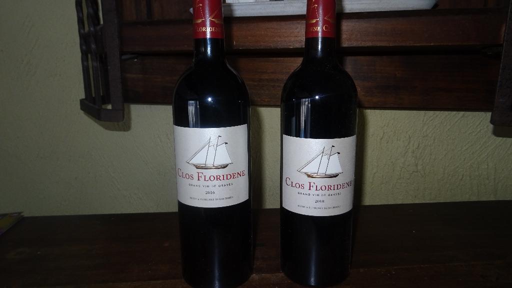 Clos Floridène 2016 et 18 Grand vin de Graves Dubourdieu, Collections, Enlèvement ou Envoi, Pleine, Comme neuf, Vin rouge