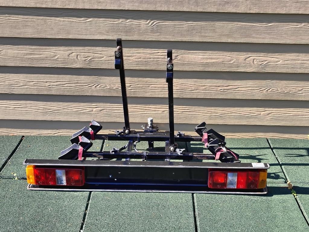 Fietsendrager 2 fietsen Bosal voor op de trekhaak, Auto diversen, Fietsendragers, Ophalen, 2 fietsen