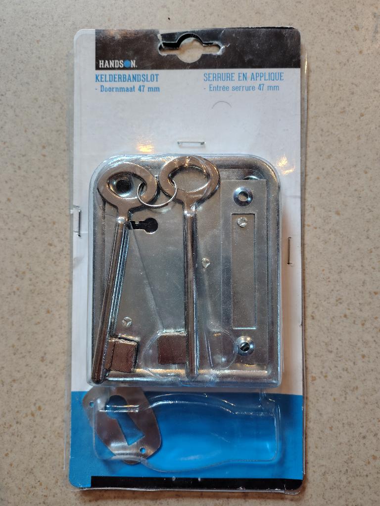 Kelder of tuinhuis slot. Doornmaat 47 mm, Tuin en Terras, Ophalen of Verzenden, Nieuw, Tuinhuis