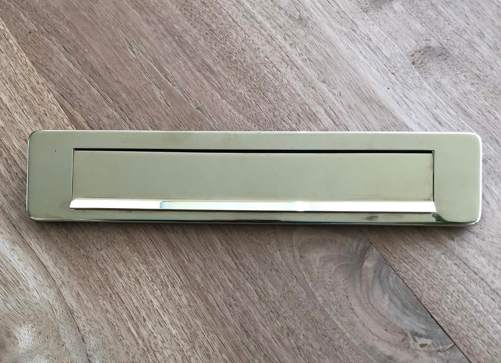 Brievenbus klep inbouw voor in deur, Tuin en Terras, Ophalen, Zo goed als nieuw, Inbouw