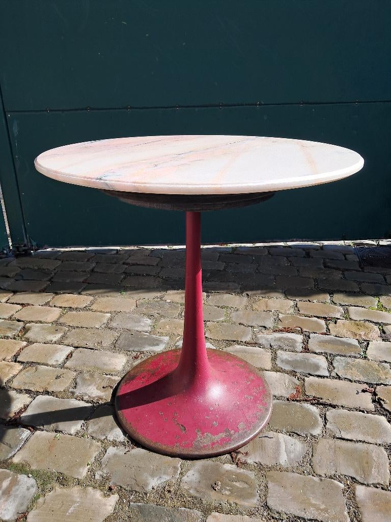 Tafel gietijzer blad graniet, Ophalen