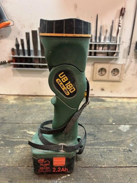 hitachi koki werklamp UB180, Ophalen, Gebruikt, Minder dan 50 watt, Lamp