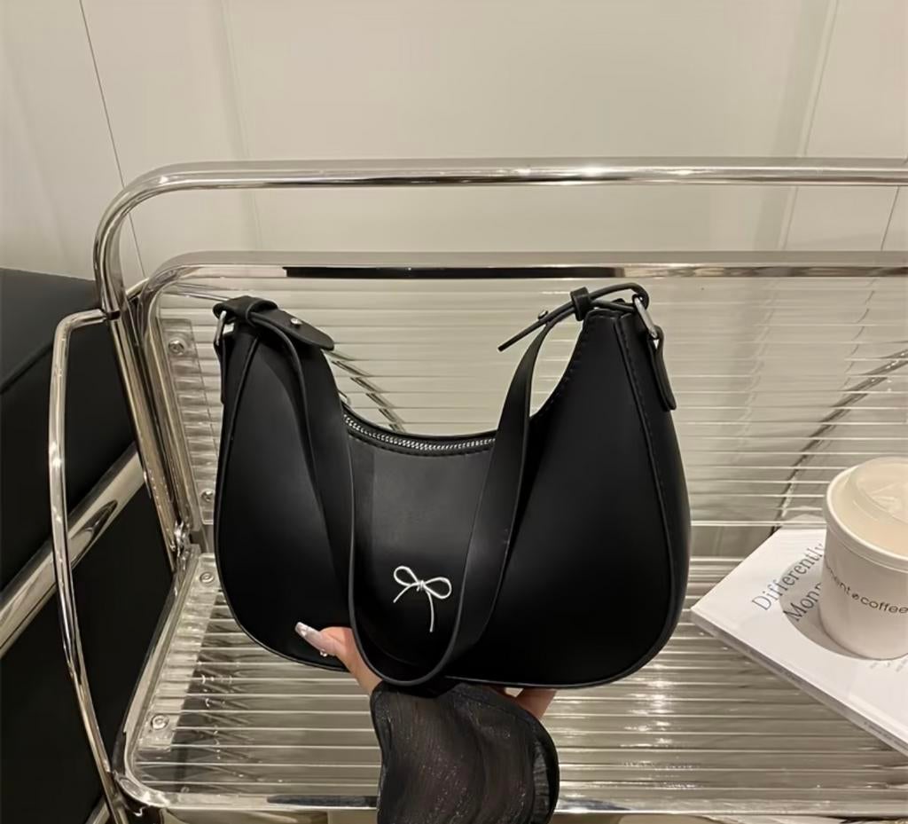 Vintage-Style Bowknot Crescent Shoulder Bag, Dieren en Toebehoren, Ophalen of Verzenden, Zo goed als nieuw