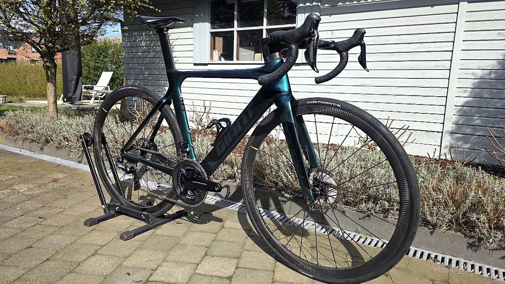 Roues Giant Propel Adv. Pro 0 Dura Ace DI2 + Carbon, Vélos & Vélomoteurs, Giant, Enlèvement, Carbone, 53 à 57 cm