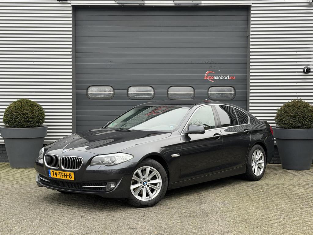 BMW 5-serie 520d High Executive | Navigatie | Xenon | Lichtm, Auto's, Automaat, 135 kW, 4 cilinders, 2000 kg