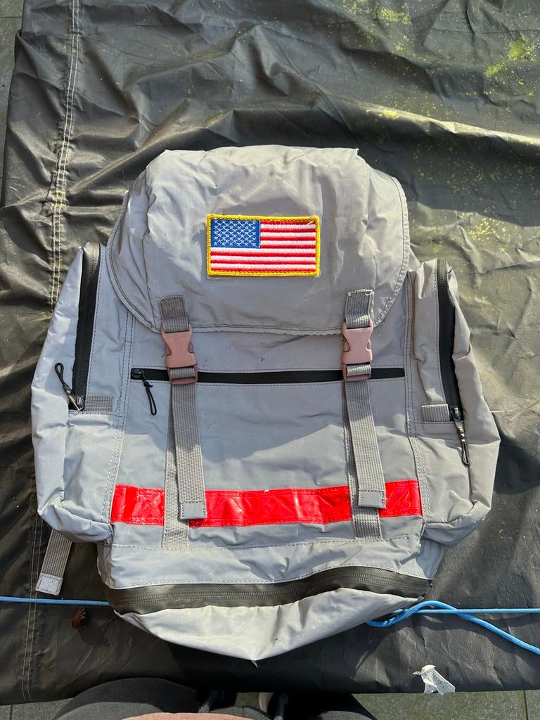 Nasa backpack, Ophalen, Gebruikt