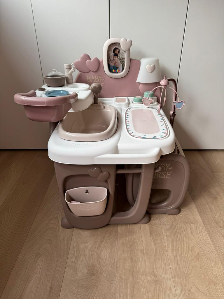Smoby baby nurse - babymeubel. Babyhuis voor pop 42cm, Ophalen, Gebruikt
