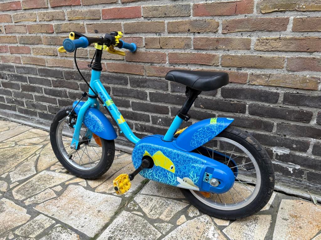 Kinderfiets BTwin, Fietsen en Brommers, Ophalen, Zo goed als nieuw