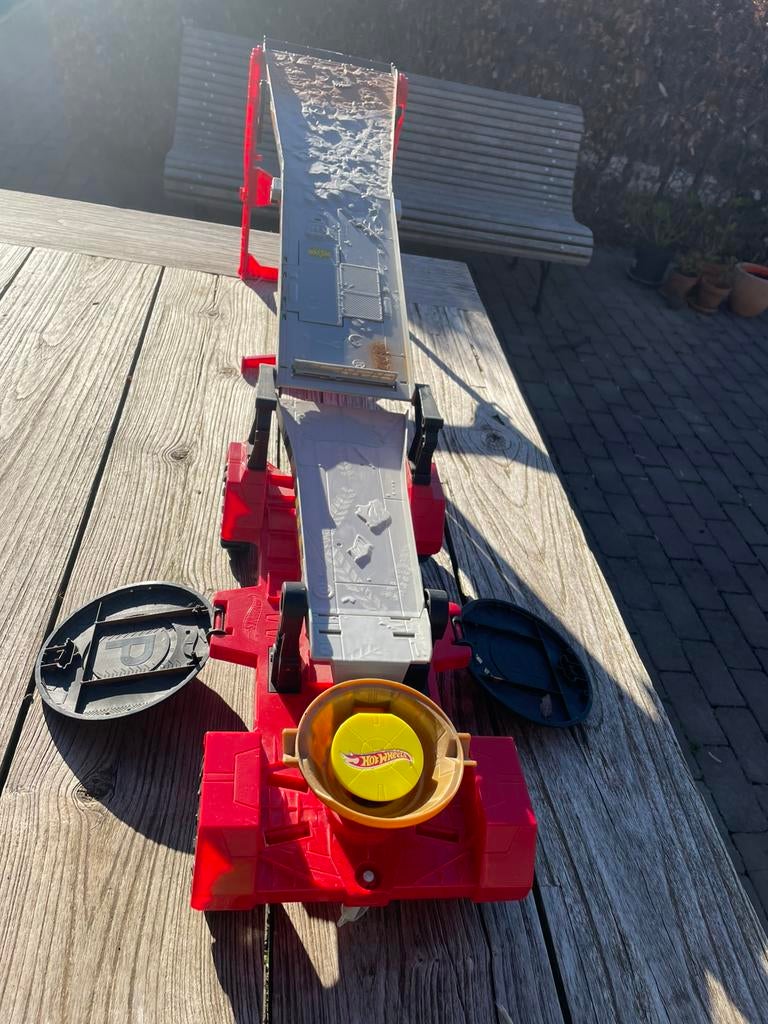 Racebaan Hot Wheels Monster Trucks, Kinderen en Baby's, Speelgoed | Racebanen, Racebaan, Ophalen of Verzenden, Zo goed als nieuw