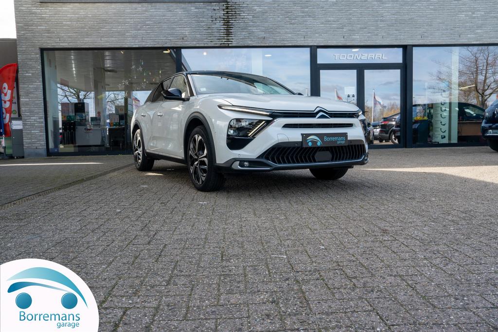 Citroen C5 X SHINE Carplay/Navi/Camera/Leder...., Auto's, Citroën, 1199 cc, USB, 0 kg, Wit