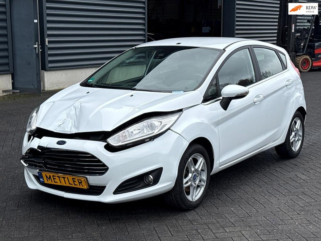 Ford FIESTA 1.0 EcoBoost Titanium, stoelverwarming, airco, Auto's, Voorwielaandrijving, Euro 5, Gebruikt, 5 deurs