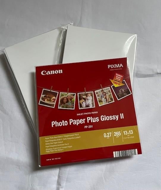Canon PP-201 Glossy II Photo Paper Plus, Audio, Tv en Foto, Fotografie | Fotopapier, Ophalen, Nieuw