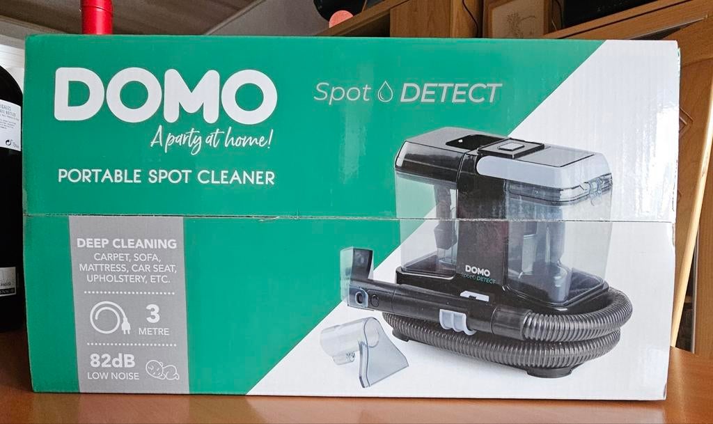 Nettoyeur de taches portable Domo DO1191SC, Electroménager, Neuf, Enlèvement ou Envoi, Réservoir, Moins de 1 200 watts