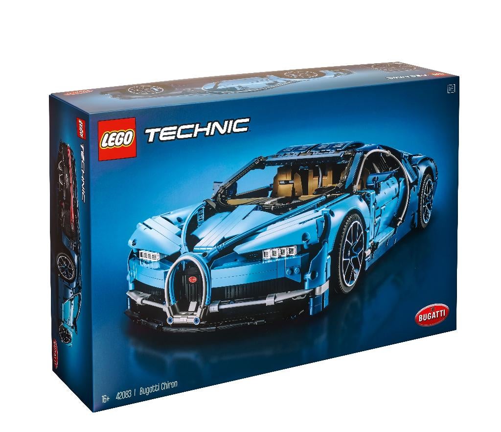 Lego Technic 42083 - Bugatti Chiron, Ophalen, Nieuw, Complete set, Lego