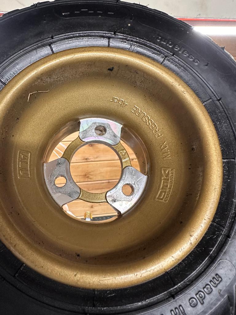 OTK alu velgen regen, Sport en Fitness, Karting, Ophalen of Verzenden, Zo goed als nieuw, Onderdelen Kart