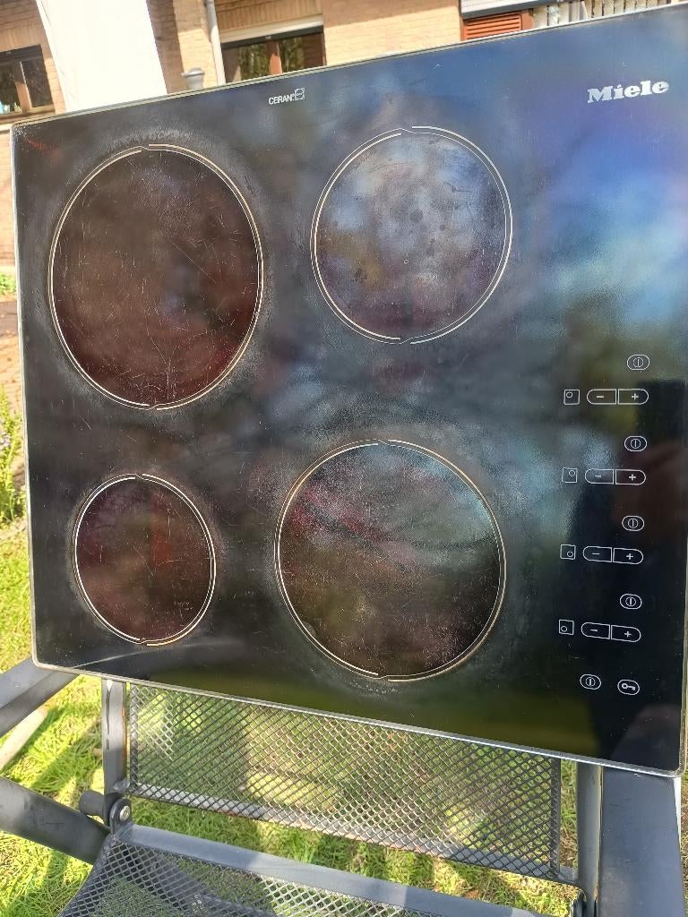 Keramische kookplaat, Elektronische apparatuur, Ophalen, Gebruikt, Keramisch, 4 kookzones