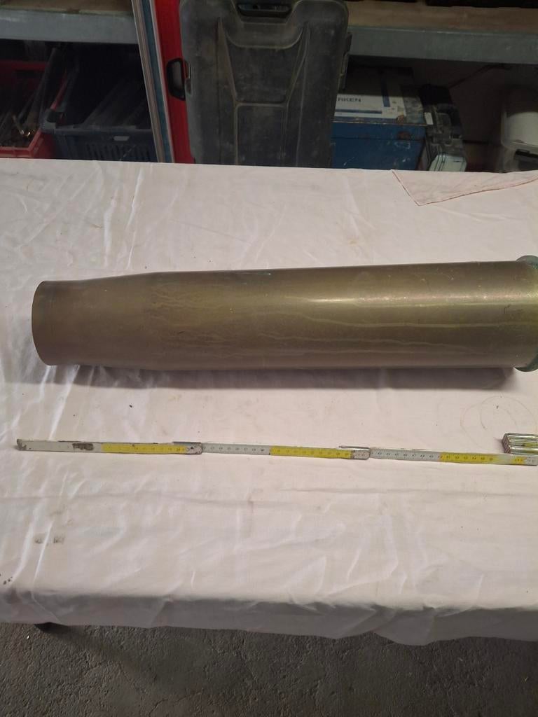 Granaat huls, Ophalen