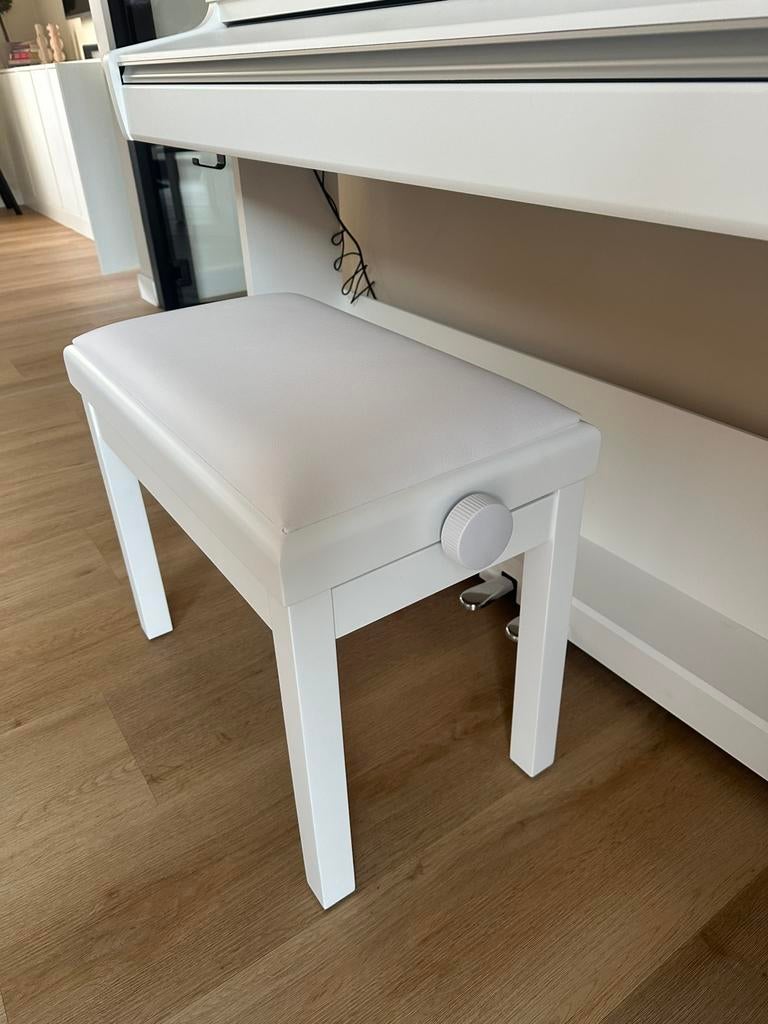 Piano zitje - Wit - Nieuw in doos -nieuwprijs €120 bij Maene, Ophalen of Verzenden, Nieuw