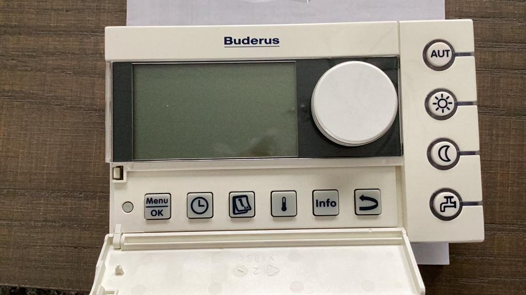 Thermostaat chauffage Buderus, Enlèvement, Comme neuf