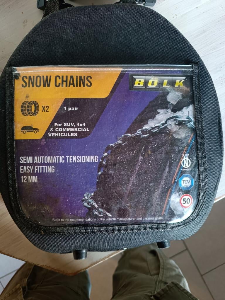 Chaine neige Bölk 110 jamais servi, Enlèvement