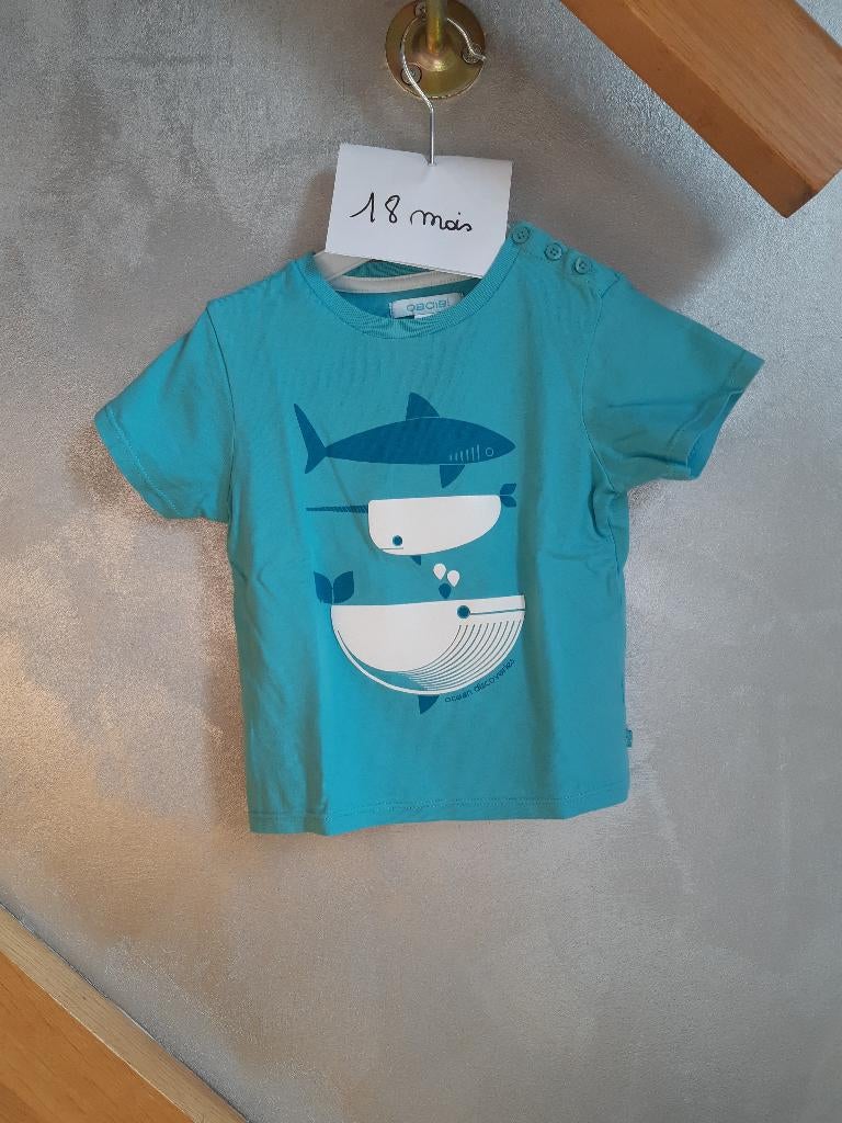 T-shirt Obaibi, 18 mois, Enfants & Bébés, Garçon, Enlèvement ou Envoi, Autres types, Comme neuf