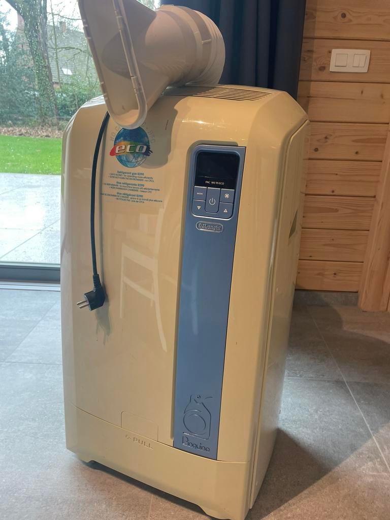 Climatiseur portable Delonghi 3,2 KW eco, Electroménager, Enlèvement, Comme neuf