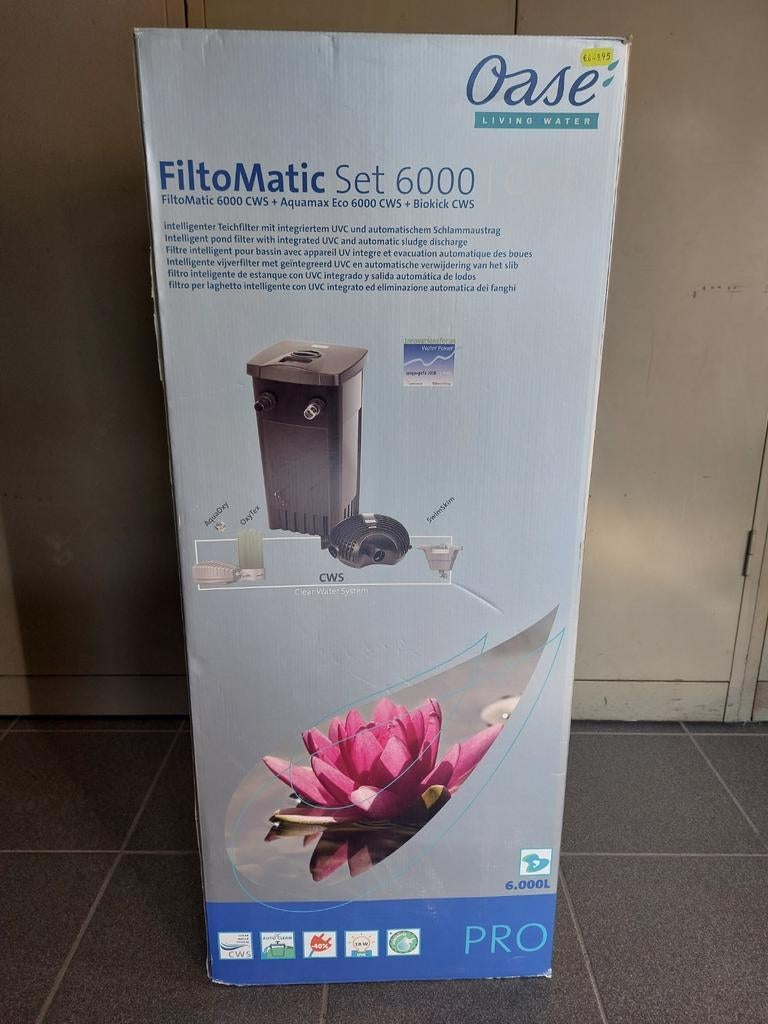 NOUVEAU Oase Filtomatic set 6000, Enlèvement, Neuf, Filtre de bassin
