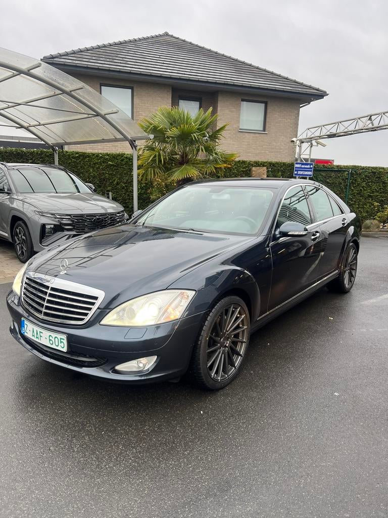 Mercedes S320 cdi  al gekeurd vv !! Btw aftrekbaar, Automaat, Blauw, Bedrijf, Diesel