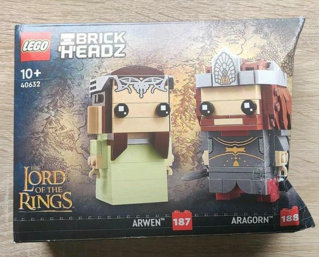 Lego 40632 Brickheadz Arwen en Aragorn - Nieuw, Ophalen of Verzenden, Nieuw, Complete set, Lego