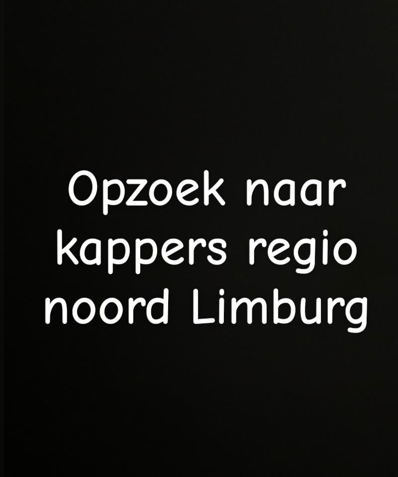 Opzoek naar barbers kappers, Zonder afspraak